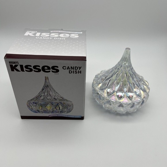 Hershey & Reese’s Other Hersheys Kiss Iridescent Candy Dish